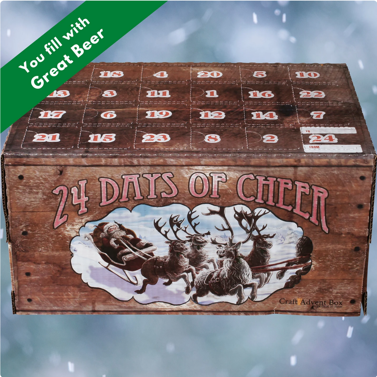 Craft Beer Advent Calendar - Vintage Crate 