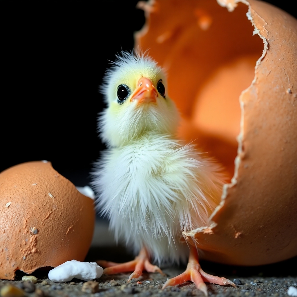 AI newly hatched chick