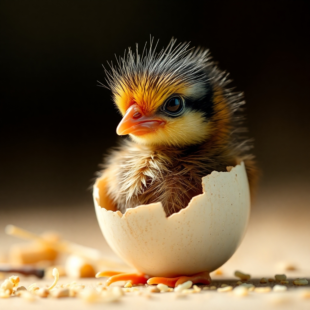 chick in egg